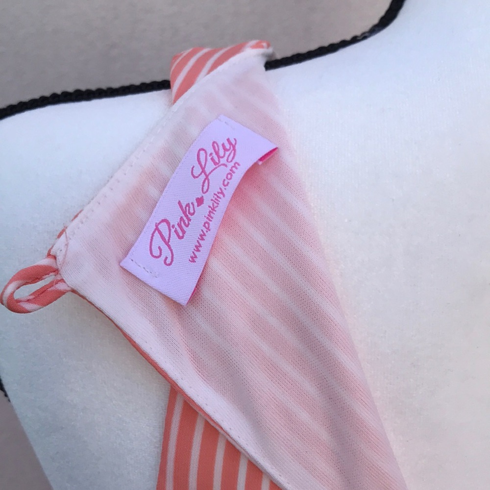 Stripped pink lily dress size small - Picture 8 of 8